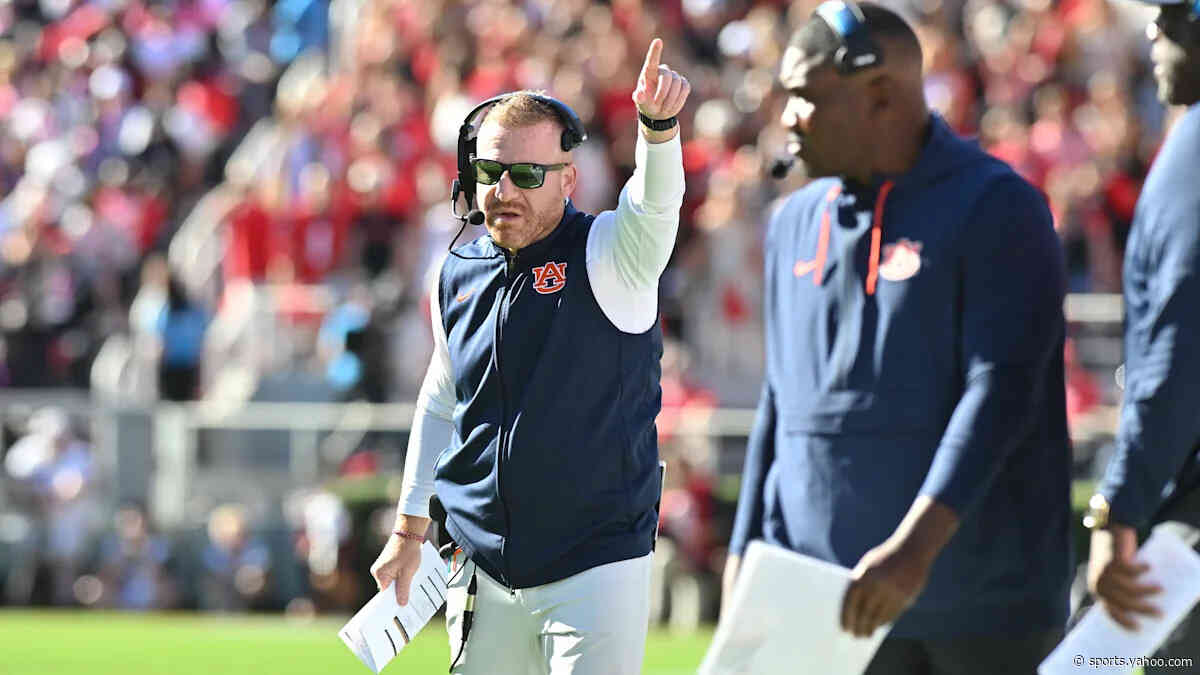 Auburn knocks off No. 1 Georgia with a last-second field goal after late turnover