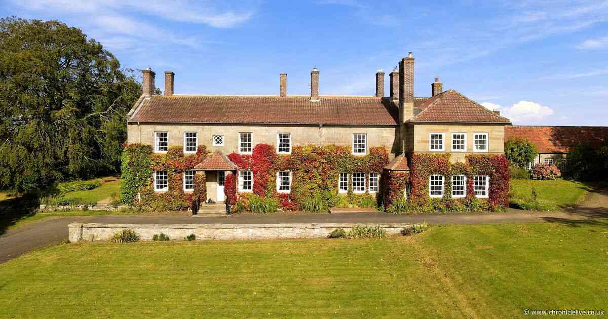 Look inside the Grade II Listed country house in Northumberland up for sale for £1.65 million