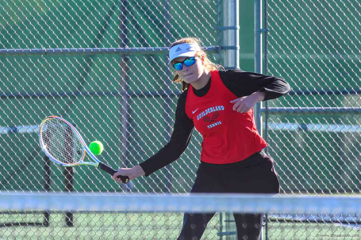 How Guilderland girls' tennis broke through against Shaker to claim its 1st sectional title since 2010
