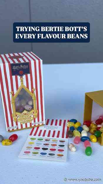 Trying Bertie Bott's Jelly Beans