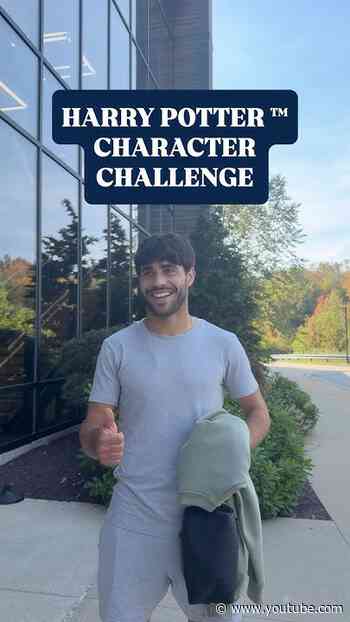 Carles takes on the challenge to name as many Harry Potter ™  characters as he can in 15 seconds