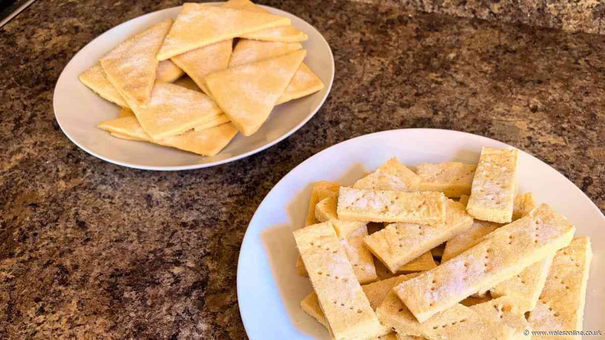 I made shortbread with Nigella Lawson's and Paul Hollywood's recipes – 1 clear winner