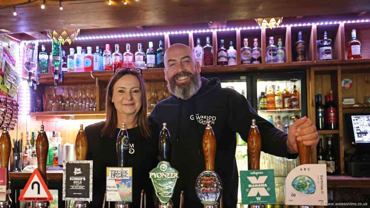 We run fairytale country pub at the foot of famous Welsh mountain