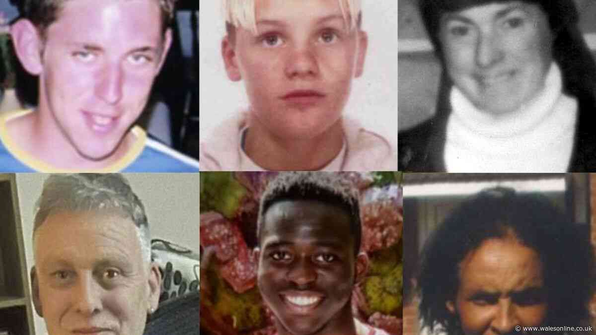 The heartbreaking list of people missing in Wales who have never been found