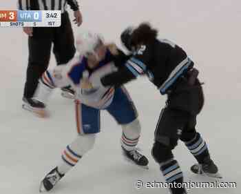 'Don Cherry is smiling somewhere': Oilers vet Trent Frederic gets revenge with wild beat down of Utah forward