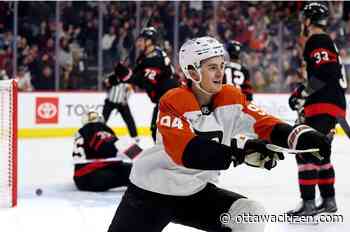 Senators' Andre Burakovsky a total non-factor again in loss to Flyers