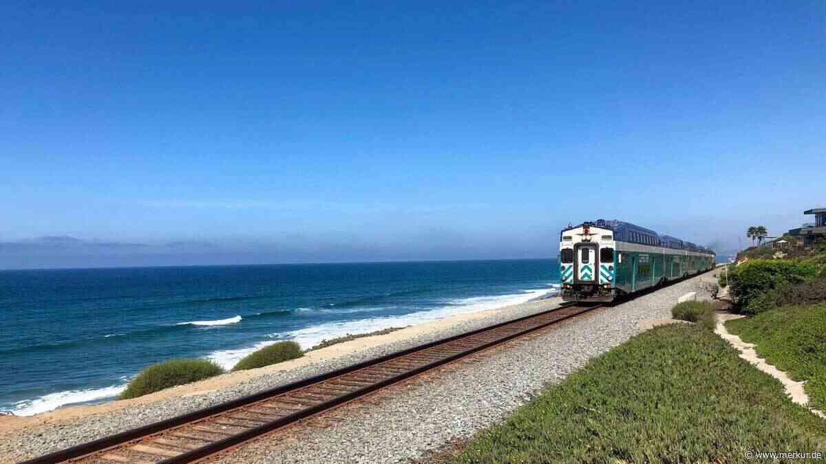 Vom Meer verschluckt: Die vielleicht schönste Bahnstrecke der Welt dürfte bald verschwinden
