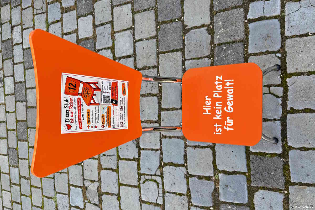 Zonta-Aktion am Montag, 19. Oktober, vorm Neuen Rathaus: Hier ist kein Platz für Gewalt
