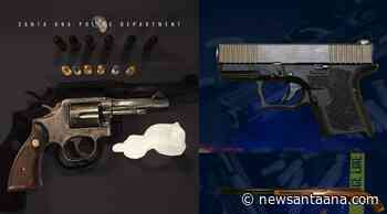 Santa Ana Police recover multiple guns, Methamphetamine in recent arrests