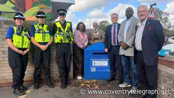 The new bin that will have a 'huge impact' on the fight against knife crime in Coventry
