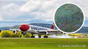 Panne kurz nach dem Start: Flugzeug lässt 45 Tonnen Kerosin über den Alpen ab