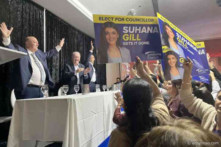 Surrey mayoral race: Doug McCallum topples Brenda Locke to win 5th term