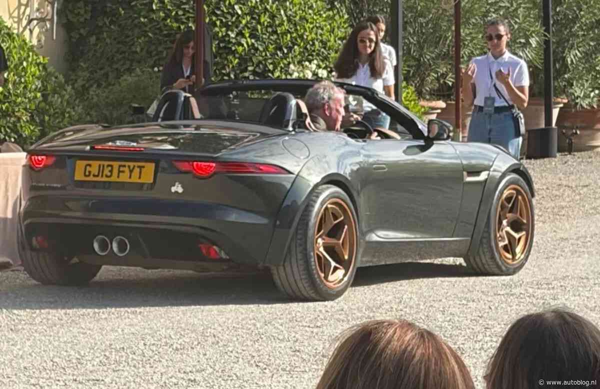 De Jaguar F-Type van Jeremy Clarkson is af en beeldschoon!
