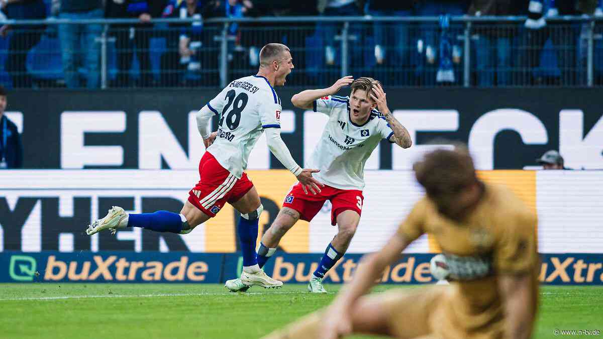 "Geiler linker Fuß": 117-km/h-Rakete macht den HSV ganz wuschig