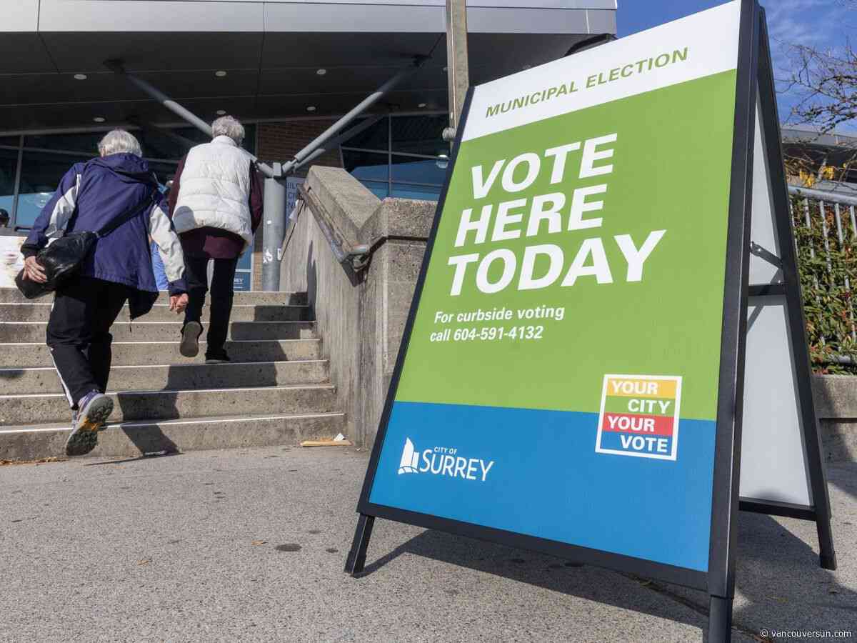 B.C. Municipal Election Results Map: Who's your new mayor?