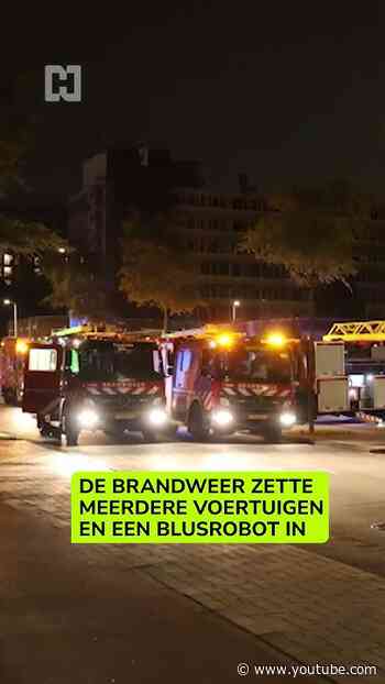 Zeer grote brand in parkeergarage Amsterdam Nieuw-West, man (26) aangehouden