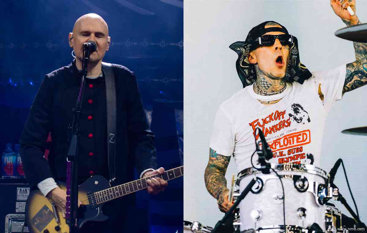 Smashing Pumpkins’ Billy Corgan calls Blink-182’s Travis Barker the “most influential” drummer of the last 30 years