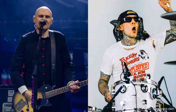 Smashing Pumpkins’ Billy Corgan calls Blink-182’s Travis Barker the “most influential” drummer of the last 30 years