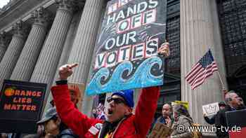 Von New York bis Los Angeles: Landesweite "No Kings"-Proteste - Tausende US-Bürger demonstrieren gegen Trump