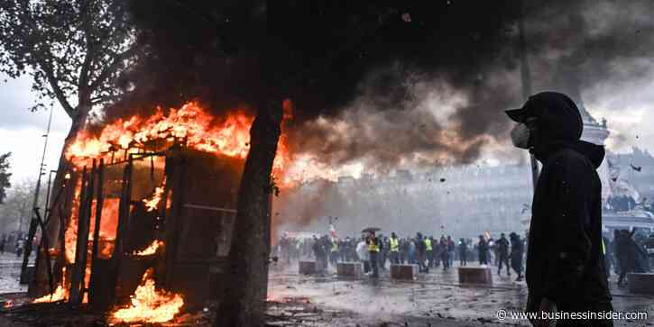 France is aflame as peaceful protests over the cost of living devolve into chaos and looting