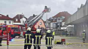 Großübung und neue Halle: Neuburger Feuerwehr zeigt ihr Können und schafft Platz für die Zukunft