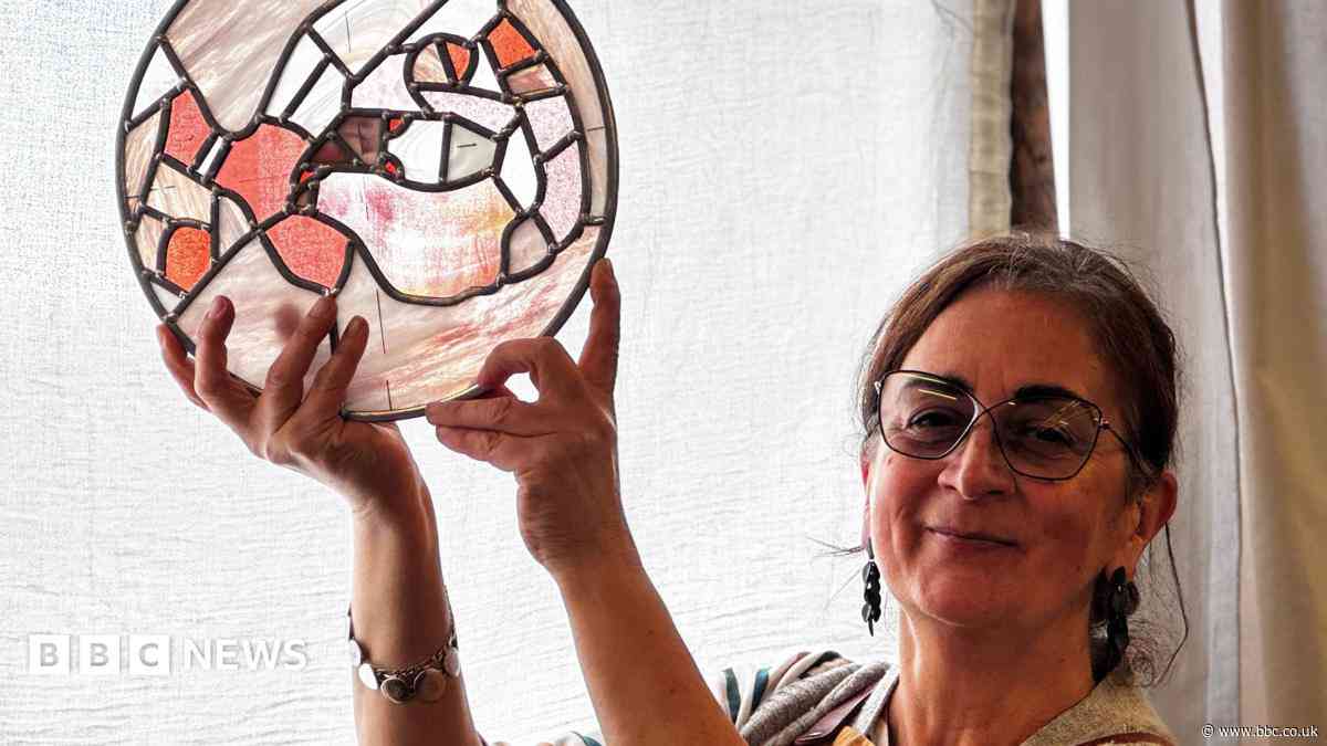 Stained glass artist's appeal for 'endangered craft'
