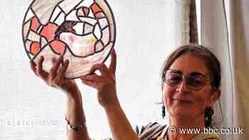 Stained glass artist's appeal for 'endangered craft'