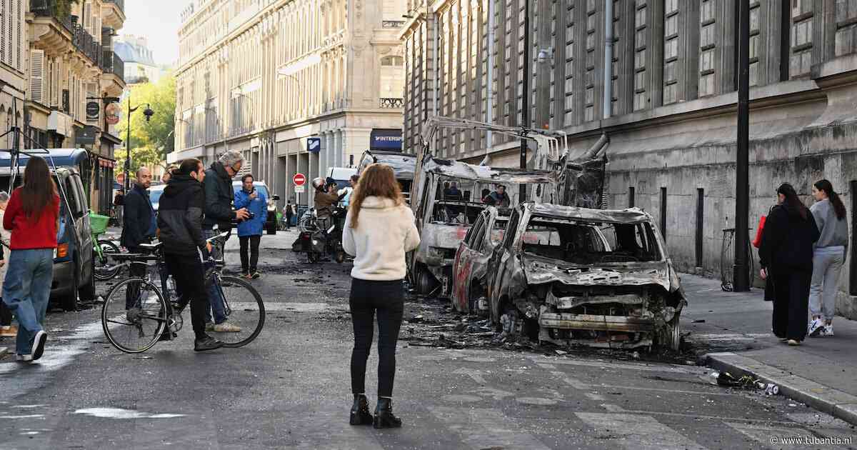 Zo groot is de ravage in Franse steden na een dag vol ‘ongekend heftig geweld’