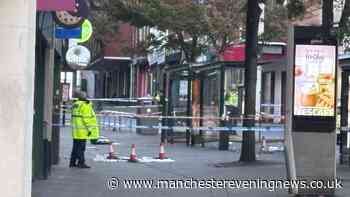 Police officer shot in Nottingham city centre as manhunt launched for two suspects