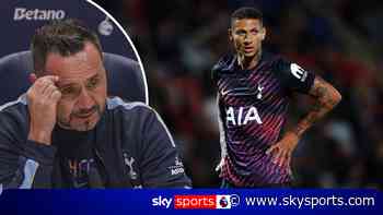'Not my problem!' - De Zerbi's BLUNT response to Richarlison's Spurs future