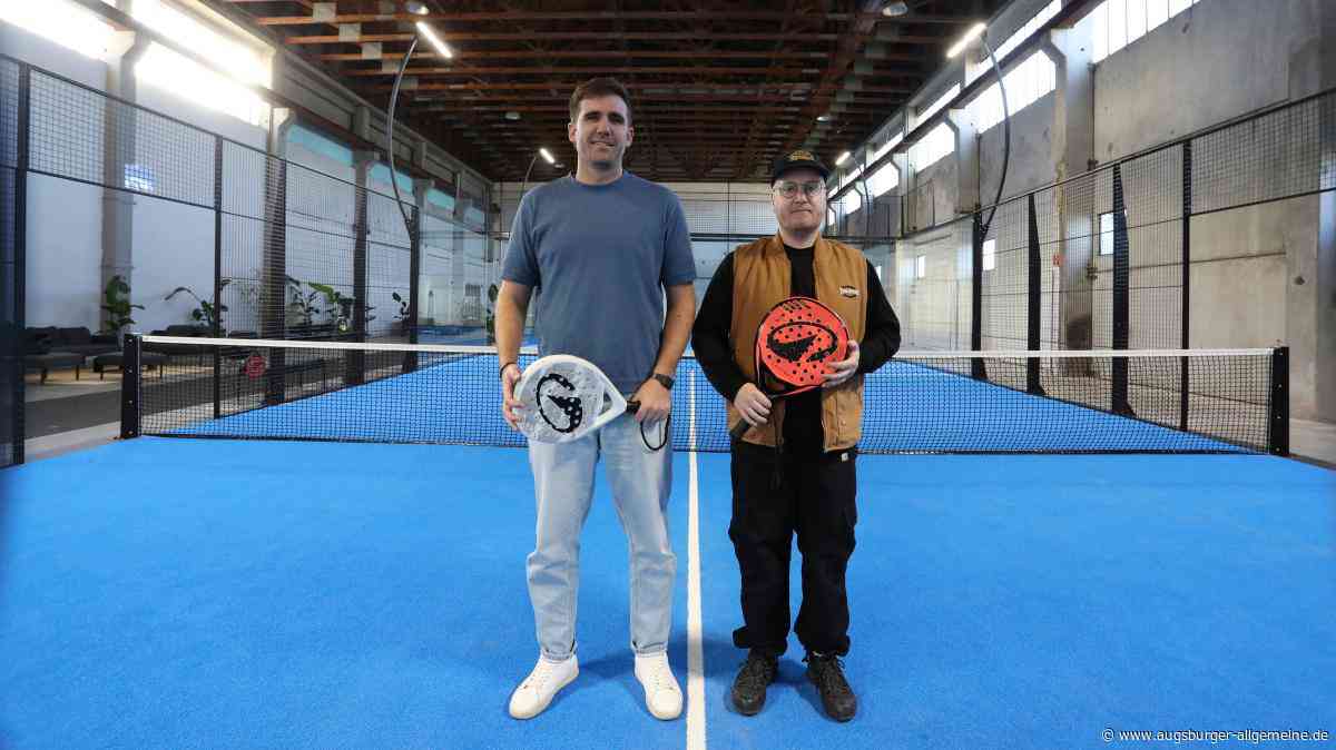 Fitnesstrend Padel jetzt auch in Aichach: Drei Freunde bringen den Sport in ihre Heimatstadt
