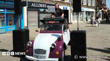 'I turned my Citroen 2CV into a DJ booth'