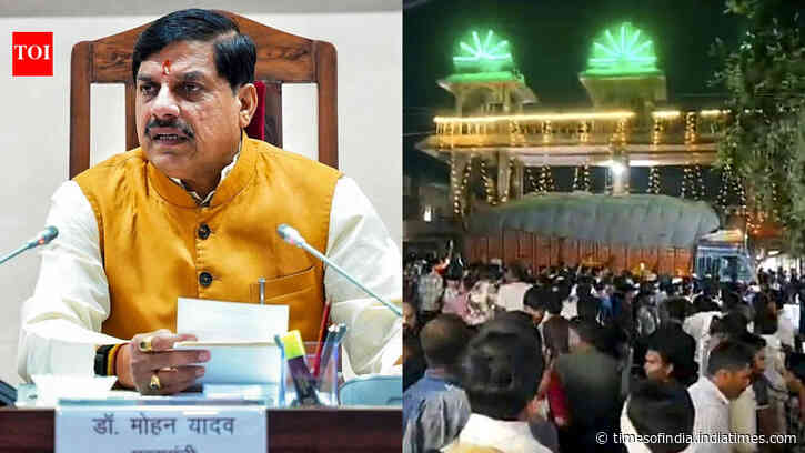 Gwalior temple tragedy: CM Mohan Yadav orders removal of City SP, suspension of 8 others after 14 killed
