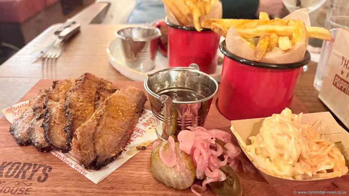 'I feasted at a brand new American-style restaurant with its own cinema room and huge portions'