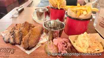 'I feasted at a brand new American-style restaurant with its own cinema room and huge portions'