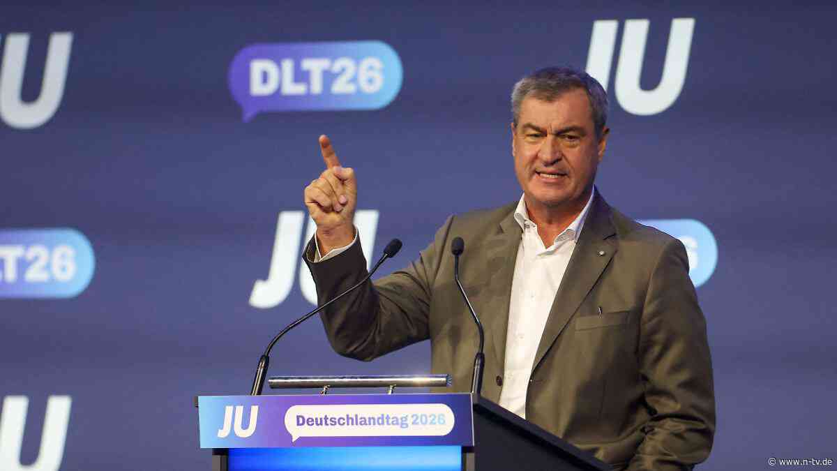 "Wir sind verdammt zum Erfolg": Söder warnt vor Scheitern der Bundesregierung