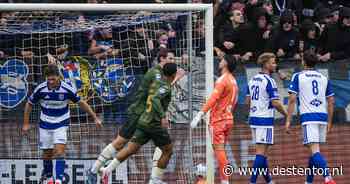 LIVE | PEC Zwolle scoort direct na rust • Vuurwerk gegooid vanuit uitvak