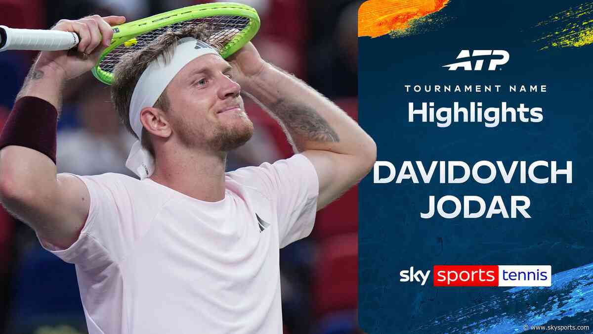Davidovich Fokina beats rising star Jodar to claim Shanghai title