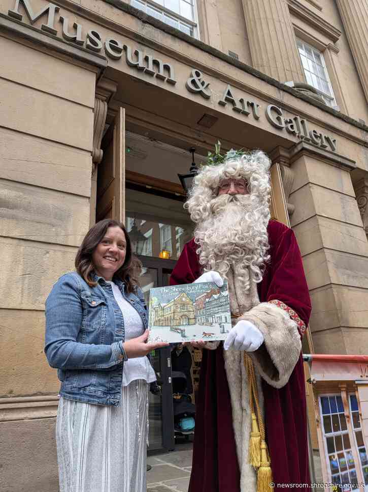 Local artist brings Christmas magic to Shrewsbury Museum and Art Gallery