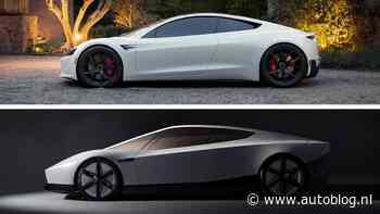 Oud vs. nieuw: Tesla Roadster