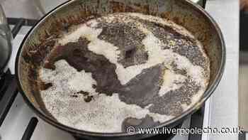 Nigella Lawson's simple method for removing burnt food from pots and pans — no scrubbing