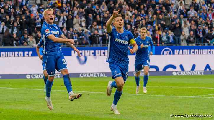 Befreiungsschlag: KSC feiert Kantersieg gegen Darmstadt