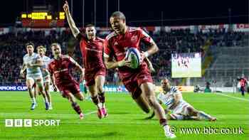 Munster hold on to beat Racing after Foley tributes