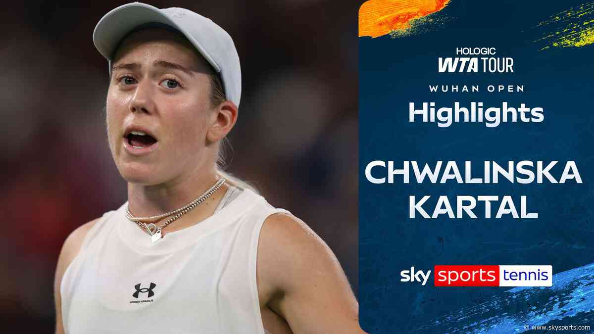 Kartal denied maiden WTA 1000 title by Chwalinska
