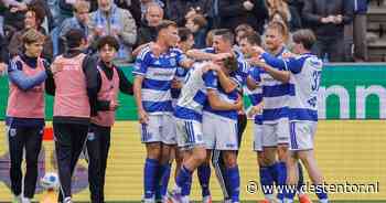 Feest in Zwolle na ruime overwinning PEC op aartsrivaal: ‘De IJsselderby gewonnen, geweldig’