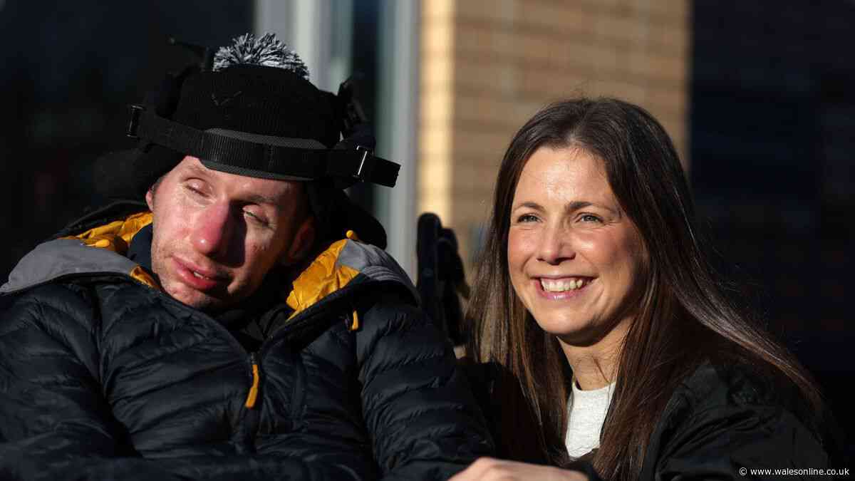 Rob Burrow's final act of love for his wife in recorded message as she's honoured