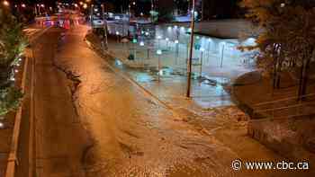 City crews repairing water main break in North York, roads closed