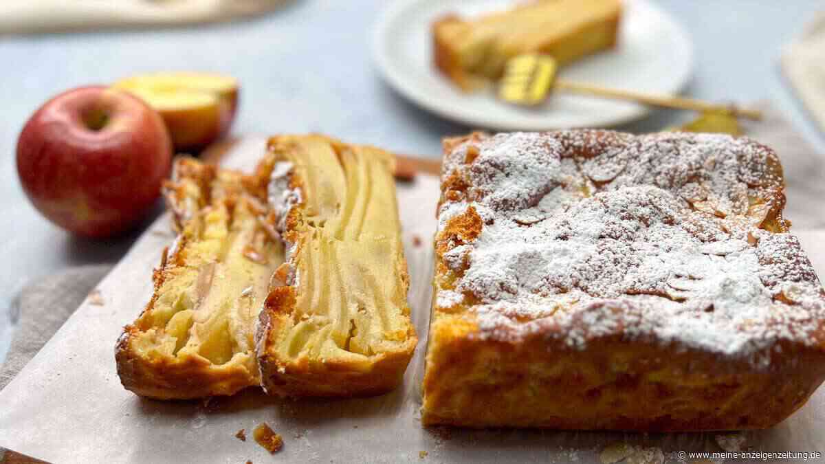 Gemütliches Herbst-Dessert: Dieser einfache Apfelkuchen gelingt auch Backanfängern
