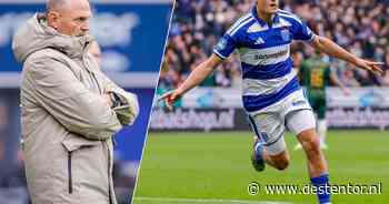 Thijs Oosting staat met dubbele gevoelens na IJsselderby: ‘Sorry pap’