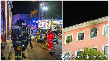 Flammen-Tragödie in Rosenheim: Mann (†52) stirbt – schrecklicher Moment für Anwohner und Retter